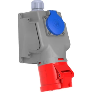 Cee Norm 90° Eğik Pano Prizli Duvar Priz - BC1-3504-2537