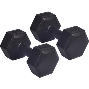 Köşeli Plastik Dambıl Set (Kutuda Çift) 2X3KG
