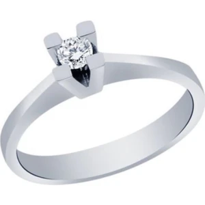 0.10 Ct Pırlanta Tektaş Yüzük