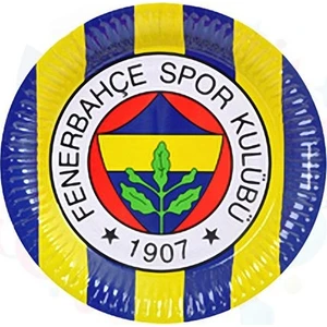Party Marty Fenerbahçe Lisanslı Karton Tabak 8 lu