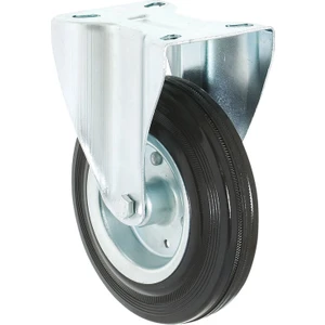 Lastik Sabit Teker 100mm