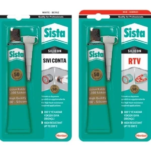 Sista Rtv Sıvı Conta Kırmızı 50gr