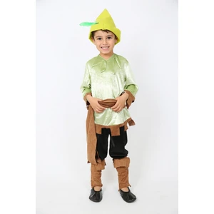 Annee Bakk Robin Hood Kostümü Çocuk Avcı Kıyafeti