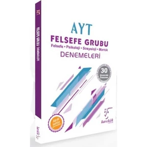 Karekök Yayıncılık AYT Felsefe Grubu Denemeleri Kitabı