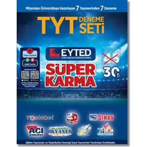 Okyanus Yayınları EYTED TYT Süper Karma 7'li Deneme