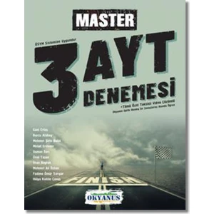 Okyanus Yayınları AYT Master 3 Deneme