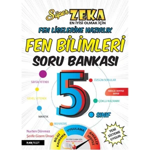 Nartest Yayınevi 5. Sınıf Fen Bilimleri Soru Bankası Fen Liselerine Hazırlık