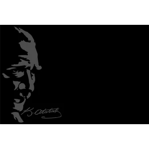 Atatürk Pano Yapışkanlı-Yenilik 40X60 Cm.
