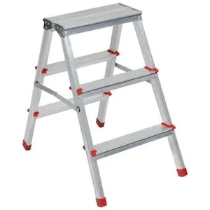 Çift Çıkışlı Profil Merdiven 3+3 Basamaklı