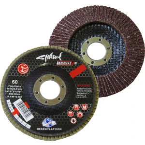 SHARK Flap Disk 115x22.2mm 60 Kum 10 Adet