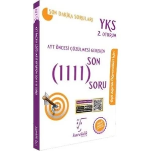 Karekök Yayıncılık AYTden Önce Çözülmesi Gereken Sonra 1111 Soru(Eşit Ağırlık)