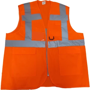 Ssm Mühendis Tipi Cepli İkaz Yeleği Renk CE Belgeli XL