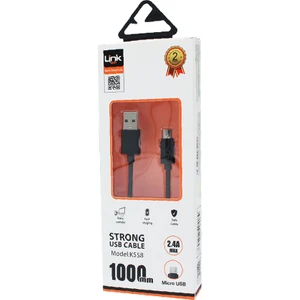 Linktech K558 Strong Micro USB 2.4A 1200 mm