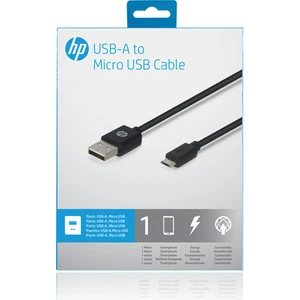 Hp Micro Usb Şarj ve Senk. Kablo Siyah 1 m