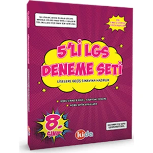 Kida 8. Sınıf LGS 5'li Deneme