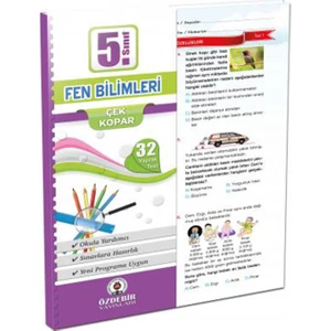 Özdebir Yayınları 5. Sınıf Fen Bilimleri Yaprak Test