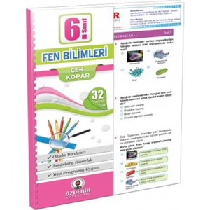 Özdebir Yayınları 6. Sınıf Fen Bilimleri Yaprak Test