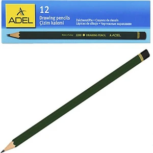 Kurşun Kalem Dereceli 2B 2200 12 Li (1 Paket 12 Adet)