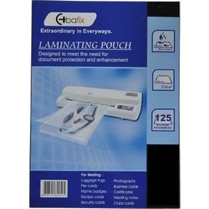 303-426 Laminasyon Filmi A3 125 Micron 100 LÜ (1 paket 100 adet)