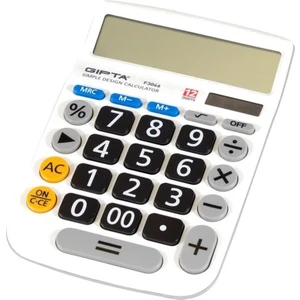 Hesap Makinesi 12 Hane 6 Renk 4-F304600-5001 Karışık Renklerde