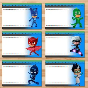 Keskin Color Pj Masks Ders Proramlı. 3 Lü Etiket 220130-88