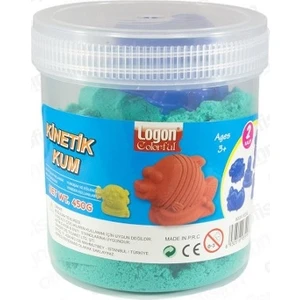 Kinetik Kum Mavi 450 Gr + 2 Kalıp L6005M