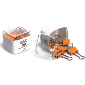 Kıskaç Klips Omega Renkli Cubbie Turuncu 19 Mm 6 Adet Ofis Kullanımı İçin