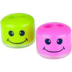 Ns-2065 Öğrenci Kalemtraşı Emoji 36 Lı (1 Paket 36 Adet)