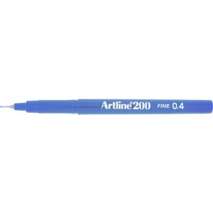 İnce Uçlu Yazı Ve Çizim Kalemi Fineliner 0.4 MM Koyu Royal Mavi EK-200 12 Li (1 Paket 12 Adet)