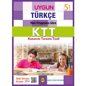 Sadık Uygun Yayınları 5. Sınıf Türkçe Kazanım Tarama Testi