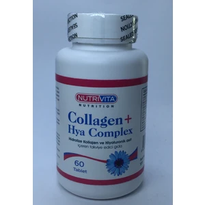 Nutrivita Nutrition Collagene Hyaluronic Acid Complex 60 Tablet