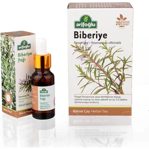 Biberiye Yağı 20ml + Biberiye Çayı 20li