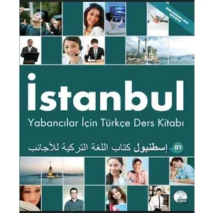 İstanbul Kültür Sanat Basımevi  İstanbul Yabancılar İçin Türkçe B1 Orta Seviye Ders Kitabı Çalışma Kitabı ve CD Arapça - Türkçe