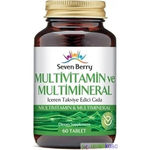 Seven Berry Multivitamin Ve Multimineral 60 Tablet