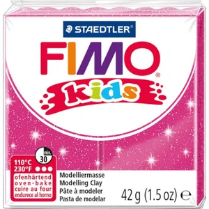 Fimo Kids Polimer Kil 42Gr. Glitter Pink