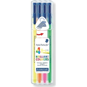 Triplus Textsurfer Üçgen Fosforlu Kalem 4 Renk 362 Sb4