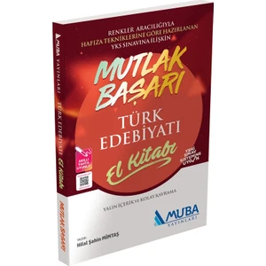 Muba Yayınları AYT 2. Oturum Mutlak Başarı Türk Edebiyatı El Kitabı