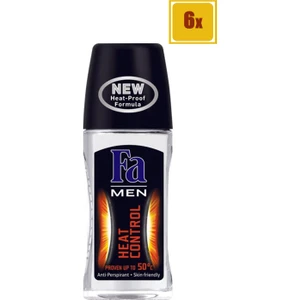 Roll-On Heat Control Men 50 ml 6'lı Set