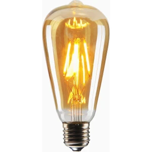 St64 Flamanlı 4W Led Rustik Dekoratif Ampul Vintage Aydınlatma
