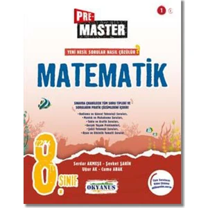 Okyanus Yayınları 8. Sınıf Pre-Master Matematik Soru Bankası