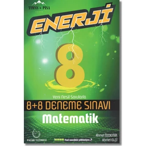 Palme Yayıncılık 8. Sınıf LGS Matematik Enerji 8-8 Deneme