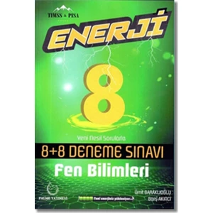 Palme Yayıncılık 8. Sınıf LGS Fen Bilimleri Enerji 8+8 Deneme