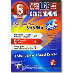 Mobil 8. Sınıf LGS LGS 5'li Deneme