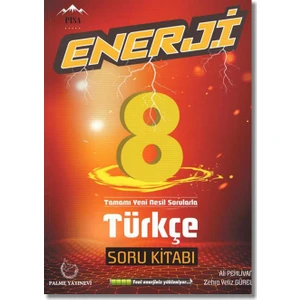 Palme Yayıncılık 8. Sınıf LGS Türkçe Enerji Soru Bankası