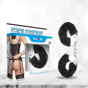 Fetish Tüylü Metal Kelepçe