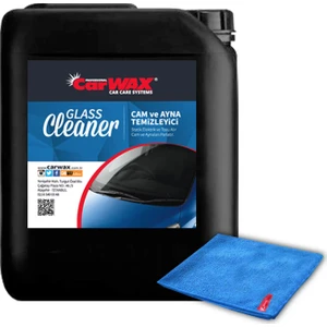 Cam Ve Ayna Temizleyici Glass Cleaner 5 kg Uygulama Bezi