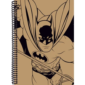 Batman Kraft Defter 19X26 100 Yaprak Karelı