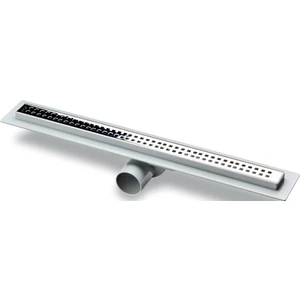 Çelik Carmine 50 Cm Duş Kanalı Abs Kasalı 50 mm Yandan Çıkışlı Piticare Desenli