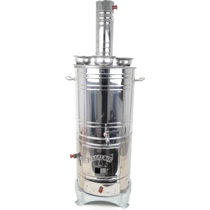 Mangal Sepetim Sobalı Krom Semaver 30 Lt Tek Musluk