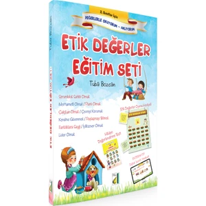 2. Sınıflar İçin Etik Değerler Eğitim Seti (10 Kitap+Hds)
